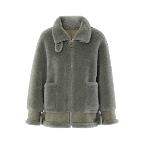 Fashionable Short Silhouette Fur Coat For Women - ROUTINE FASHION