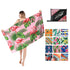 Double Sided Fleece Printed Beach Towel Microfiber Beach Towel - ROUTINE FASHION
