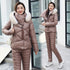 Women's Winter Jacket Thick Short Padded Coat - ROUTINE FASHION
