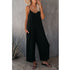 Women's Loose Sleeveless Jumpsuits Romper Jumpsuit With Pockets Long Pant Summer - ROUTINE FASHION