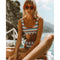 Explosion Style Striped Swimsuit Women - ROUTINE FASHION
