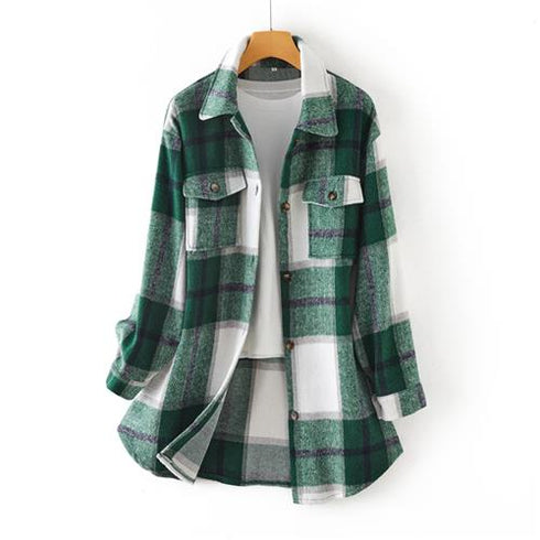 Fashion Casual Long Shirt Coat Women - ROUTINE FASHION