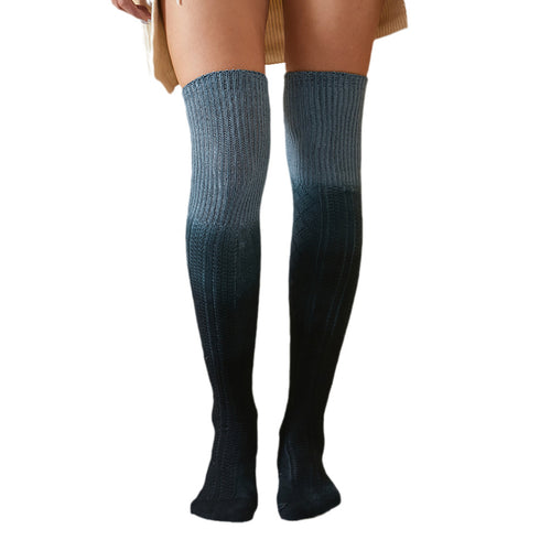 Over The Knee Pile Of Socks Knit Socks Women - ROUTINE FASHION