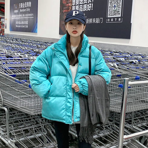 Lightweight Short Short Bread Coat Autumn And Winter Cotton Coat - ROUTINE FASHION