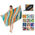 Double Sided Fleece Printed Beach Towel Microfiber Beach Towel - ROUTINE FASHION