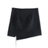 Early Spring New Artificial Gemstone Fringed Mini Skirt, Hip Skirt - ROUTINE FASHION