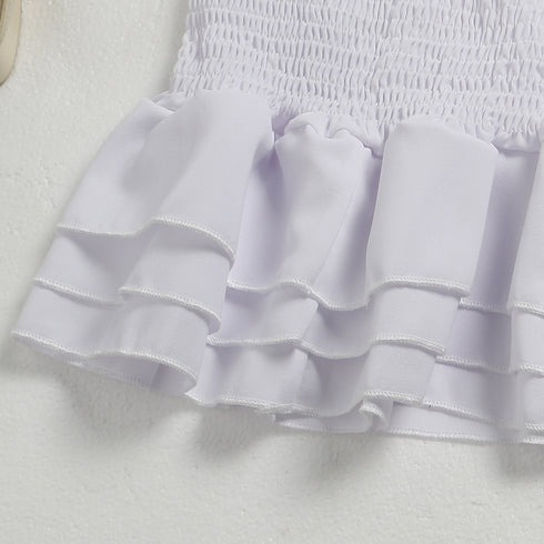 Women's Casual Wrap Short Skirt Set - ROUTINE FASHION