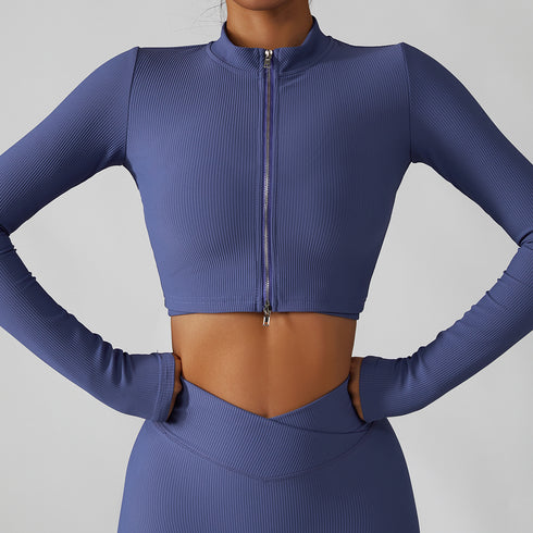 Quick Drying Fitness Coat For Women Breathable And Tight - ROUTINE FASHION