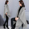 Fashion Longfengni Women's Woolen Cape Coat - ROUTINE FASHION