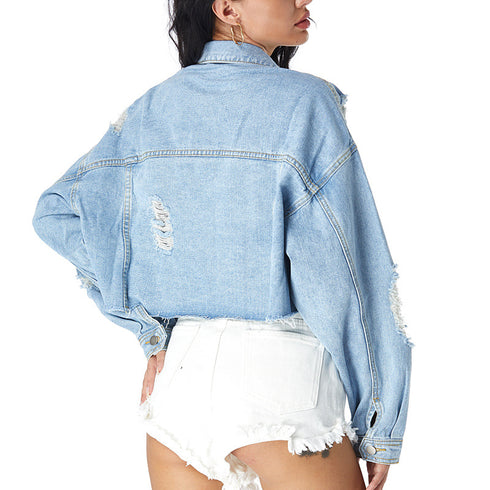 Denim Jacket Women European And American Foreign Trade - ROUTINE FASHION
