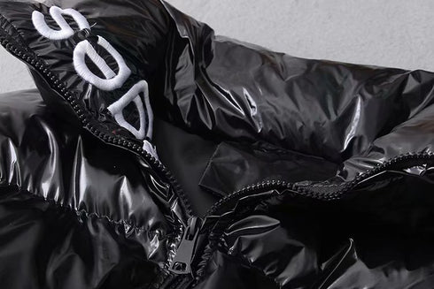 Women's Short Glossy Padded Down Jacket - ROUTINE FASHION