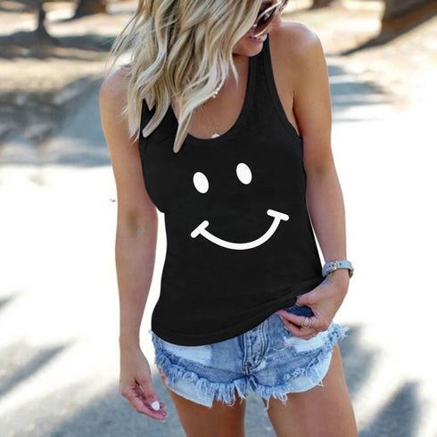 Women's Fashion Casual I-print Undershirt Top - ROUTINE FASHION