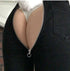 Women's Back Zipper Bottomed Jeans Are Slim - ROUTINE FASHION