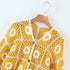 Women's Fashion Handmade Sunflower Crochet Cardigan - ROUTINE FASHION