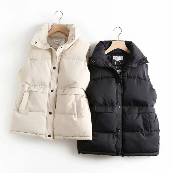 Mid-length Simple Waistcoat For Ladies - ROUTINE FASHION