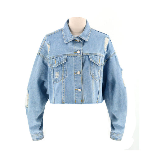 Denim Jacket Women European And American Foreign Trade - ROUTINE FASHION
