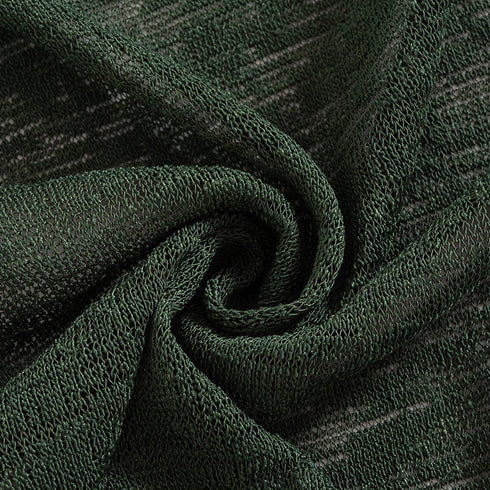 Mesh Sheer Tie Long Sleeve Wrap Top Casual Skirt - ROUTINE FASHION