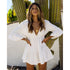 Women Crochet Beach Knitted Beach Cover Up Dress Tunic Long - ROUTINE FASHION