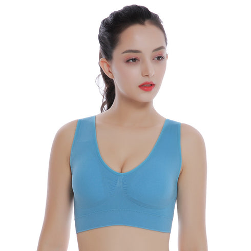 Plus Size Bras For Women Seamless Bra With Pads Big Size 5XL 6XL Bralette Push Up Brassiere Bra Vest - ROUTINE FASHION