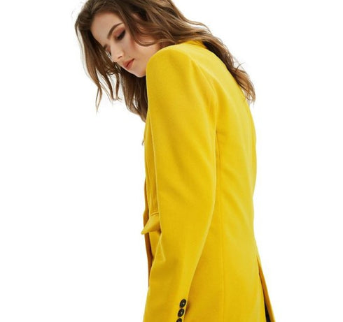 Suit Blazer Jacket For Women Long Coat Suits Office Ladies - ROUTINE FASHION