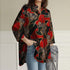 Cropped Sleeve Tunic Top Casual Loose Lapel - ROUTINE FASHION