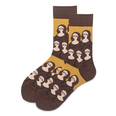 Funny Face Fashion Street Couple Socks Men And Women Socks - ROUTINE FASHION
