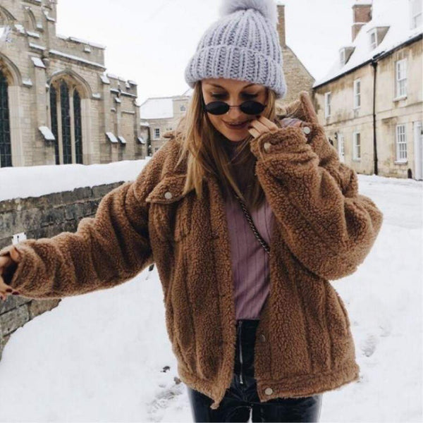 2019 Winter Ladies Ladies Jackets Warm Jacket Tops Sweaters - ROUTINE FASHION