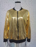 Loose Women's Jacket With Zipper - ROUTINE FASHION