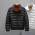Women's Short Stand-up Collar Lightweight Down Jacket - ROUTINE FASHION