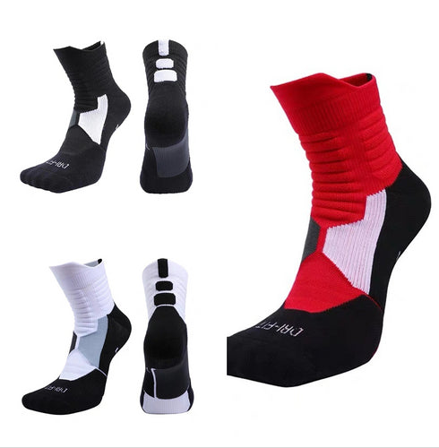 Sports Socks, Sweat-Absorbent, Elite Basketball Socks - ROUTINE FASHION