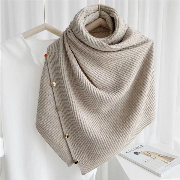 Variety Cashmere Snood Cape Sleeveless Waistcoat - ROUTINE FASHION