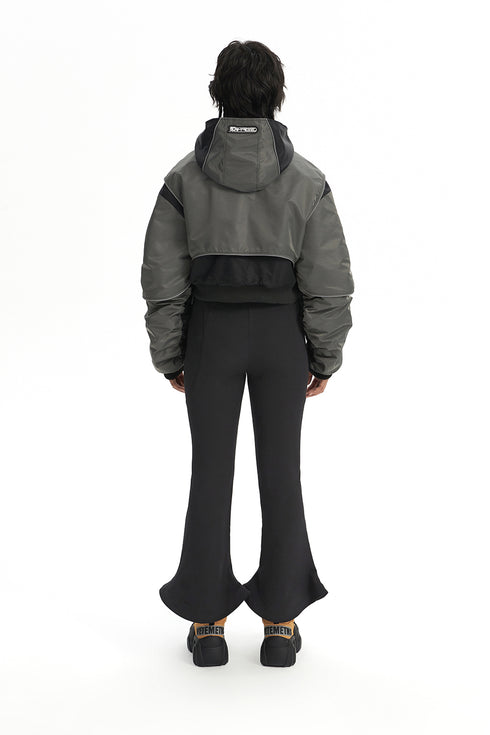 MA-1 Bomber Jacket Reflective Splicing Jacket - ROUTINE FASHION