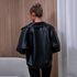 Ladies Autumn And Winter PU Leather Jacket - ROUTINE FASHION