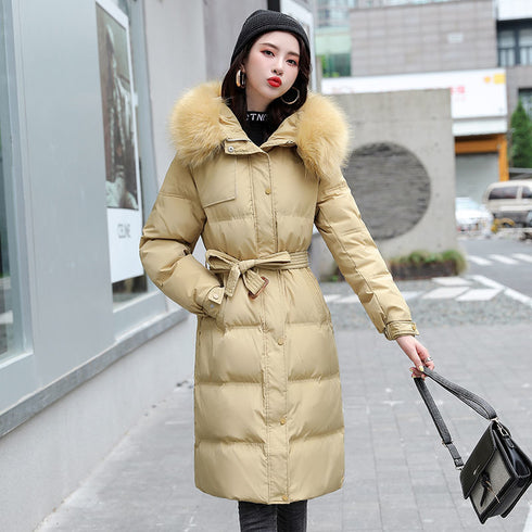 Women's Winter New Long Thickened Cotton Padded Jacket - ROUTINE FASHION