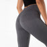 Women Seamless Sports High Waist Full Length Workout Yoga Tights - ROUTINE FASHION