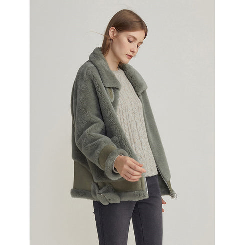 Fashionable Short Silhouette Fur Coat For Women - ROUTINE FASHION