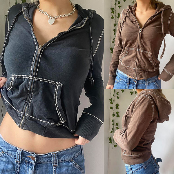 Women's Athleisure Cardigan Hoodie - ROUTINE FASHION