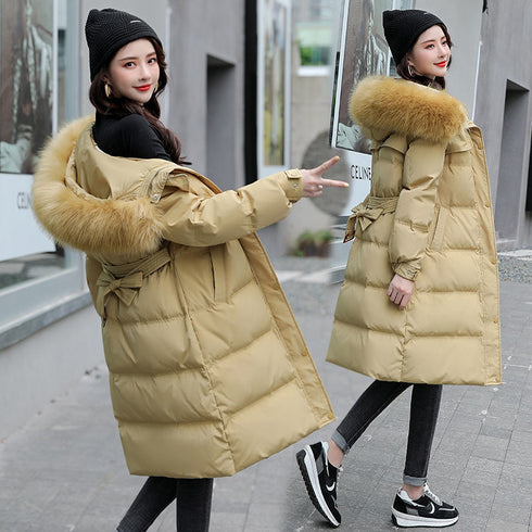 Women's Winter New Long Thickened Cotton Padded Jacket - ROUTINE FASHION