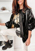 Loose Women's Jacket With Zipper - ROUTINE FASHION