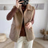 Women's Lamb Plush All-match Slim Waistcoat Vest Jacket - ROUTINE FASHION