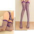 Women's Lace Fishnet Over The Knee Lace Socks - ROUTINE FASHION