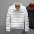 Women's Short Stand-up Collar Lightweight Down Jacket - ROUTINE FASHION