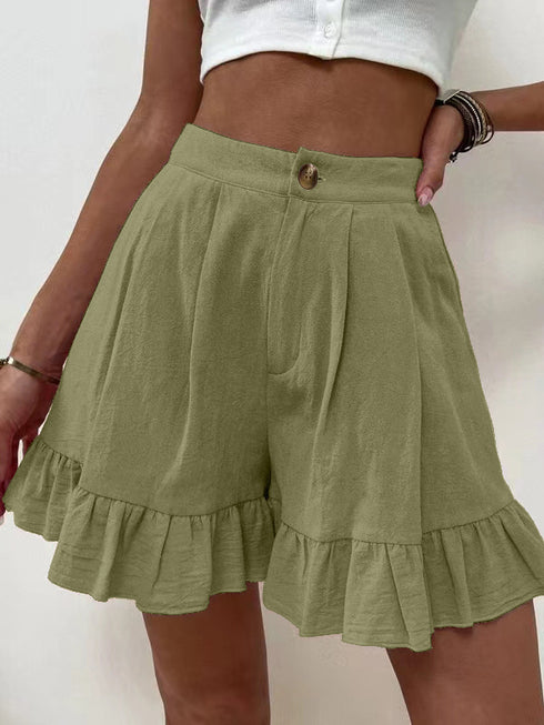 New European And American Women's High Waist Shorts Women - ROUTINE FASHION