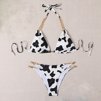 Swimsuit Female Bikinis Set Bikini Chain New - ROUTINE FASHION