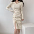 Jumper Dress Knitted Dress - ROUTINE FASHION
