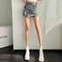 Women's Irregular Splicing Denim Skirt - ROUTINE FASHION