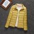 Lightweight Down Jacket Women Stand-up Collar - ROUTINE FASHION