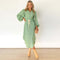 Women's Fashion Temperament Mid-length Shirt Dress - ROUTINE FASHION