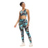 Women's Fashion Camouflage Print Yoga Pants Undershirt Set - ROUTINE FASHION