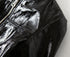 Black Bright Leather PU Short Motorcycle Leather Jacket Women's Jacket - ROUTINE FASHION